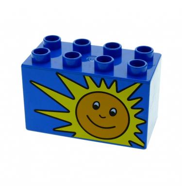 Duplo kocka 2 x 4 x 2 - mintás/matricás