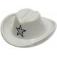 Minifigura kalap (cowboy) - mintás/matricás