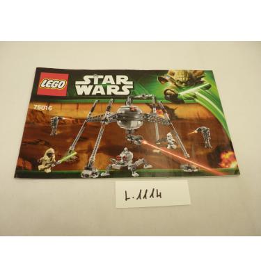 Lego Star Wars 75016 - CSAK ÖSSZERAKÁSI ÚTMUTATÓ!