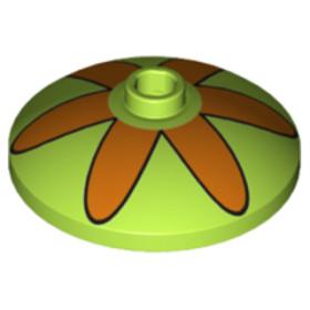 Tányér (Radar) 3 x 3 - mintás/matricás™