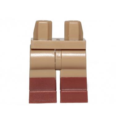 Minifigura láb - mintás/matricás