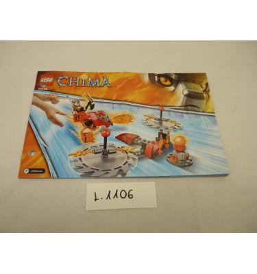 Lego Legends of Chima 70149 - CSAK ÖSSZERAKÁSI ÚTMUTATÓ!