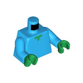 Figura felsőtest kezekkel - mintás/matricás™