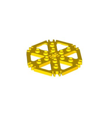Technic rotor 6 lapátos, kapcsos végekkel összekötve (vízikerék)