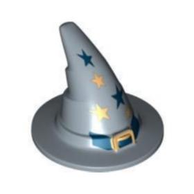 Minifigura kalap - mintás/matricás™