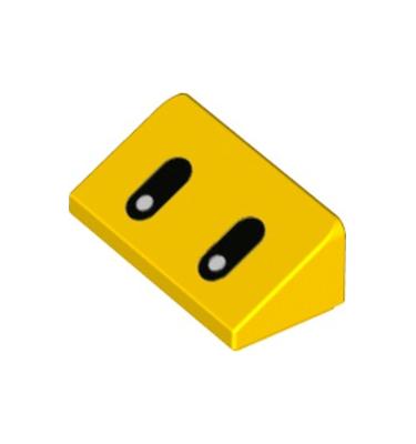 Lejtő 30° 1 x 2 x 2/3 - mintás/matricás