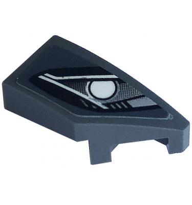 Ék elem 2 x 1 x 2/3 (jobb) - mintás/matricás