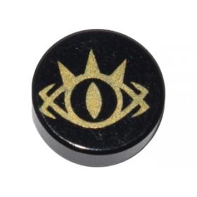 1 x 1 kerek csempe elem - mintás/matricás™