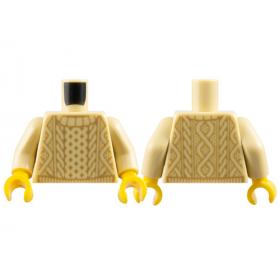 Figura felsőtest kezekkel - mintás/matricás™