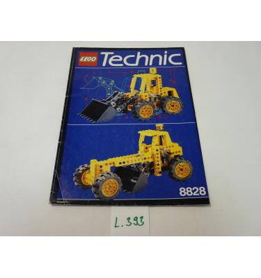 Lego Technic 8828 - CSAK ÖSSZERAKÁSI ÚTMUTATÓ
