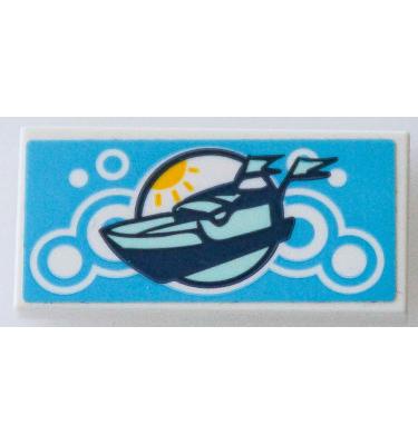 Csempe 2 x 4 - mintás/matricás