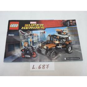 Lego Super Heroes 76050 - CSAK ÖSSZERAKÁSI ÚTMUTATÓ!™