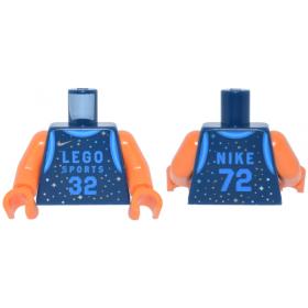 Figura felsőtest kezekkel - mintás/matricás™