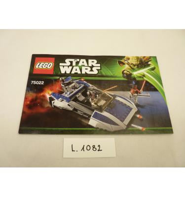 Lego Star Wars 75022 - CSAK ÖSSZERAKÁSI ÚTMUTATÓ!