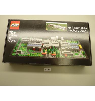 Lego 4000045 - CSAK ÜRES DOBOZ!