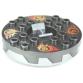Forgóasztal 6 x 6 x 1 1/3 - mintás/matricás