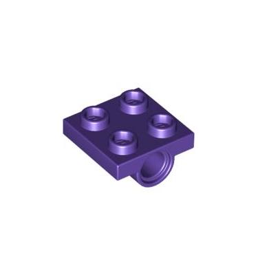 2 x 2 lapos elem pin csatlakozó lyukkal