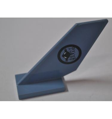 Jármű farok elem 2 x 4 x 6 - MINDKÉT OLDAL MINTÁS / MATRICÁS