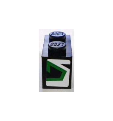 Kocka 1 x 2 - mintás/matricás