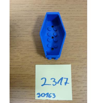 Lego kék koporsó elem - 30163