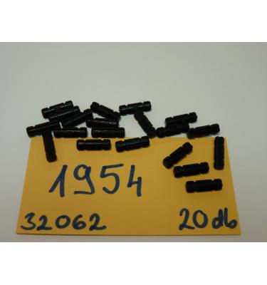 Fekete,technic tengely 2 pin,32062,4109810 - 20 db