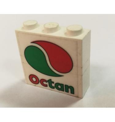 Matricás összeszerelt elem 3 x 1 x 2 1/3 (2 db 1 x 3 kocka és 1 db 1 x 3 lapos elem összeszerelve) - MINDKÉT OLDAL MATRICÁS