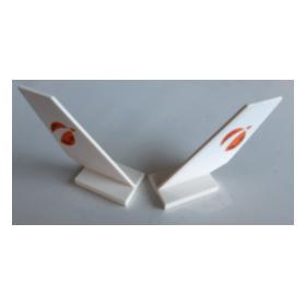 Jármű farok elem 2 x 4 x 6 - MINDKÉT OLDAL MINTÁS / MATRICÁS™