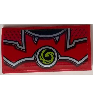 Lejtő, íves 2 x 4 x 2/3 - mintás/matricás