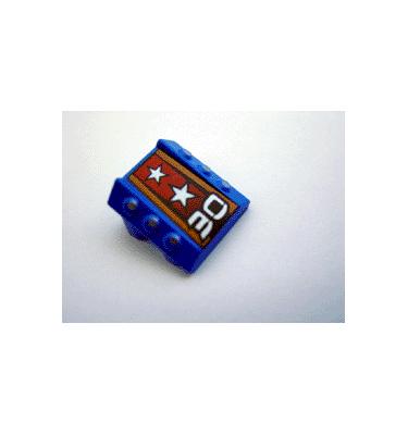 2 x 2 módosított kocka - mintás/matricás