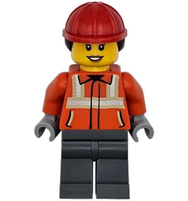 Építőmunkás minifigura