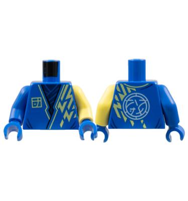 Figura felsőtest kezekkel - mintás/matricás