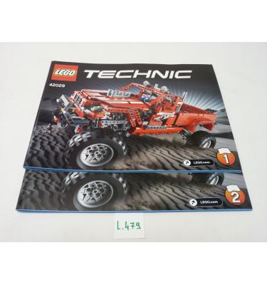 Lego Technic 42029 - CSAK ÖSSZERAKÁSI ÚTMUTATÓ