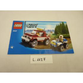 Lego City 4437 - CSAK ÖSSZERAKÁSI ÚTMUTATÓ!™