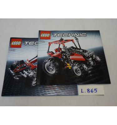 Lego Technic 8048 - CSAK ÖSSZERAKÁSI ÚTMUTATÓ!