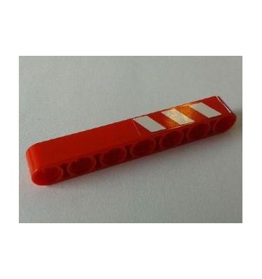 Technic emelőkar 1 x 7 - mintás/matricás