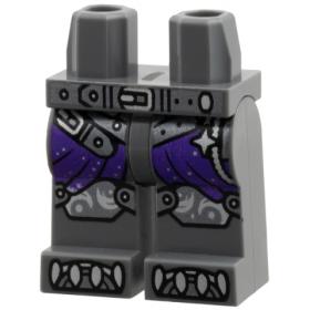 Minifigura láb - mintás/matricás™