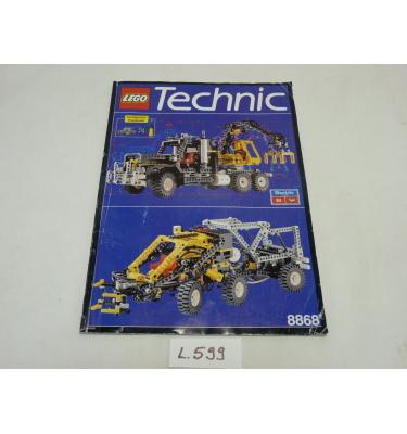 Lego Technic 8868 - CSAK ÖSSZERAKÁSI ÚTMUTATÓ!