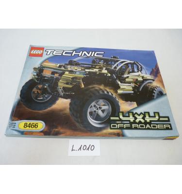 Lego Technic 8466 - CSAK ÖSSZERAKÁSI ÚTMUTATÓ!