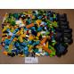 1 kg ömlesztett, vegyes ÚJ LEGO® kerekek és elemek (3118)