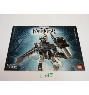 Lego Bionicle 8685 - CSAK ÖSSZERAKÁSI ÚTMUTATÓ
