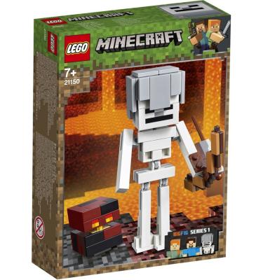 Minecraft BigFig Csontváz magmakockával
