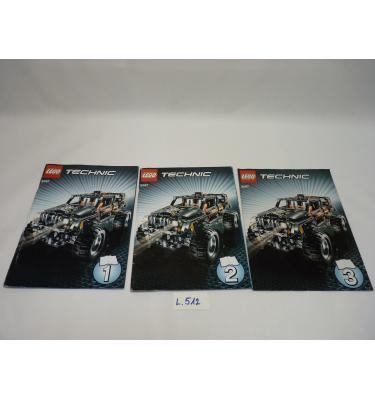 Lego Technic 8297 - CSAK ÖSSZERAKÁSI ÚTMUTATÓ!