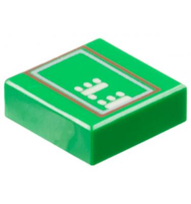 Csempe 1 x 1 - mintás/matricás