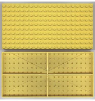 Kocka / Alaplap 10 x 20