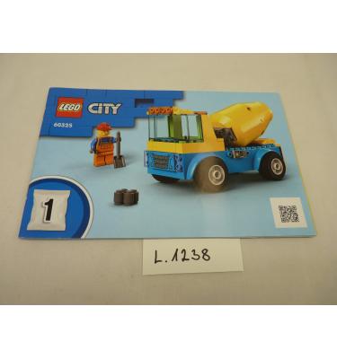 Lego City 60325 - CSAK ÖSSZERAKÁSI ÚTMUTATÓ!