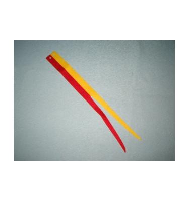 Szövet zászló 25 x 3 - mintás/matricás