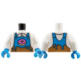 Figura felsőtest kezekkel - mintás/matricás™