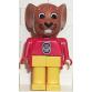 Lego Fabuland egér figura fab9b