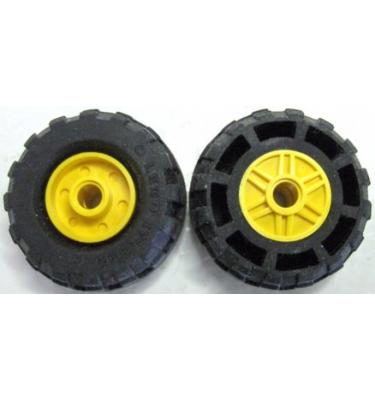 Kerék 18mm D. x 14mm, fekete 37 x 18R abronccsal