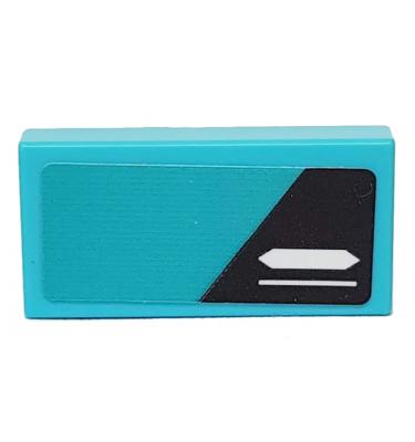 Csempe 1 x 2 - mintás/matricás